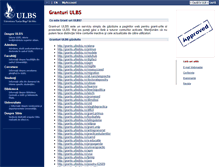 Tablet Screenshot of granturi.ulbsibiu.ro
